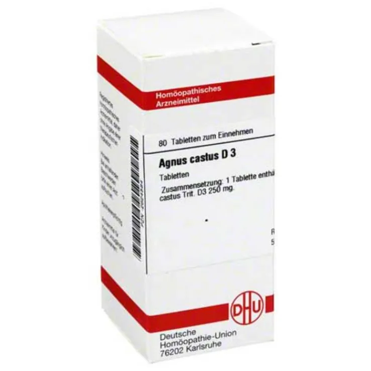 DHU Agnus castus D 3 Tabletten, 80 St