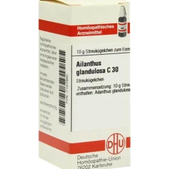 DHU Ailanthus gland. C 30 Globuli, 10 g