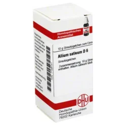 DHU Allium sativum D 6 Globuli, 10 g