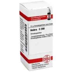 DHU Ambra C 200 Globuli, 10 g