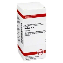 DHU Ambra D 6 Tabletten, 80 St