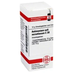 DHU Antimonium sulfuratum aurantiacum C 30 Globuli, 10 g