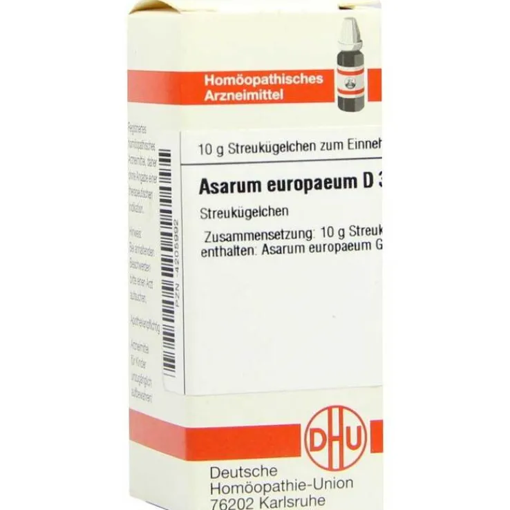 DHU Asarum europaeum D 30 Globuli, 10 g
