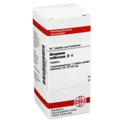 DHU Atropinum sulfuricum D 4 Tabletten, 80 St