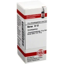 DHU Borax D 12 Globuli, 10 g
