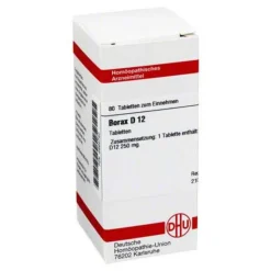 DHU Borax D 12 Tabletten, 80 St