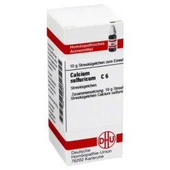 DHU Calcium sulfuricum C 6 Globuli, 10 g