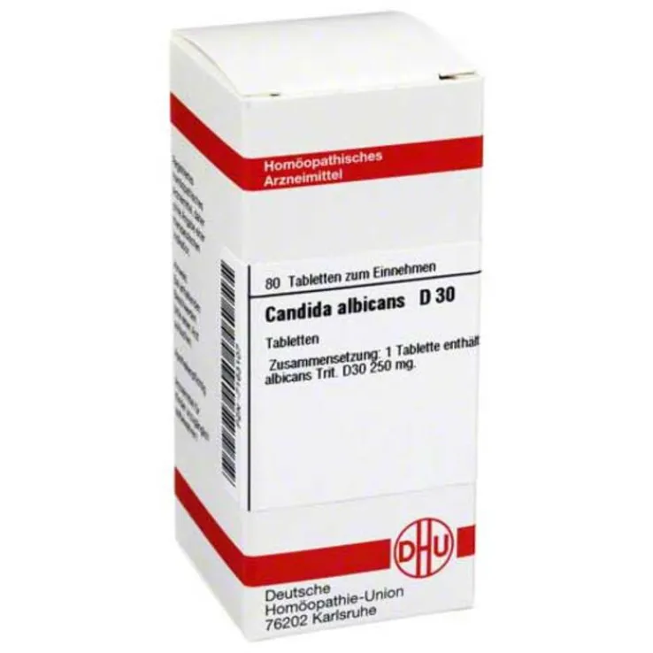 DHU Candida albicans D 30 Tabletten, 80 St