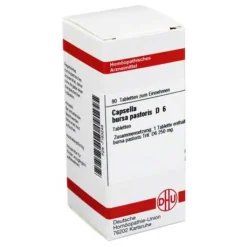 DHU Capsella bursa past. D 6 Tabletten, 80 St