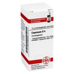 DHU Capsicum D 4 Globuli, 10 g