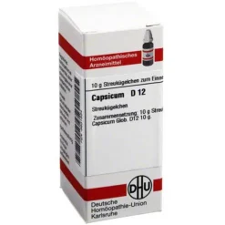 DHU Capsicum D 12 Globuli, 10 g