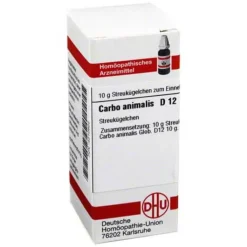 DHU Carbo animalis D 12 Globuli, 10 g