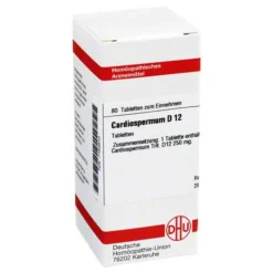 DHU Cardiospermum D 12 Tabletten, 80 St