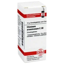 DHU Chininum arsenicosum C 30 Gl, 10 g