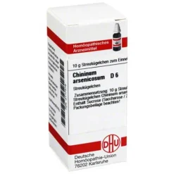 DHU Chininum arsenicosum D 6 Globuli, 10 g