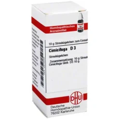 DHU Cimicifuga D 3 Globuli, 10 g