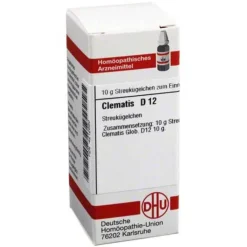 DHU Clematis D 12 Globuli, 10 g