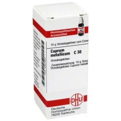 DHU Cuprum metallicum C 30 Globuli, 10 g