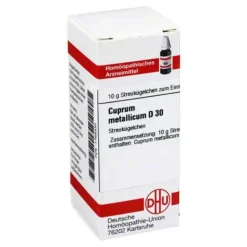DHU Cuprum metallicum D 30 Globuli, 10 g