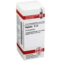 DHU Digitalis D 12 Globuli, 10 g