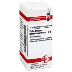 DHU Ephedrinum hydrochloricum D 6 Globuli, 10 g