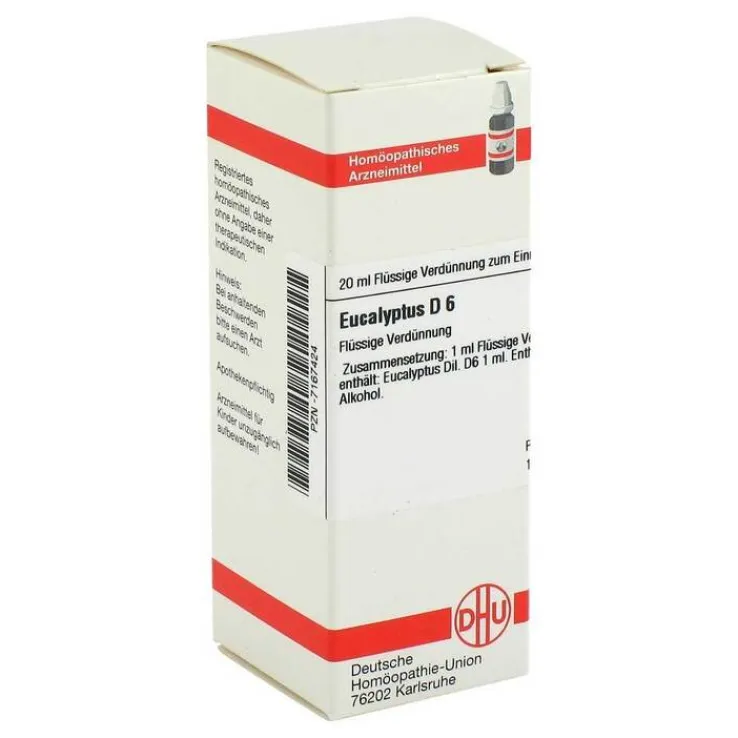 DHU Eucalyptus D 6 Dilution, 20 ml
