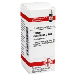 DHU Ferrum metallicum C 200 Globuli, 10 g