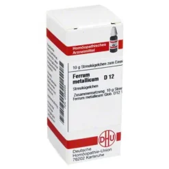 DHU Ferrum metallicum D 12 Globuli, 10 g