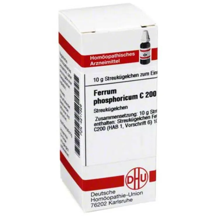 DHU Ferrum phosphoricum C 200 Globuli, 10 g