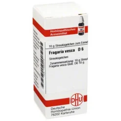 DHU Fragaria vesca D 6 Globuli, 10 g