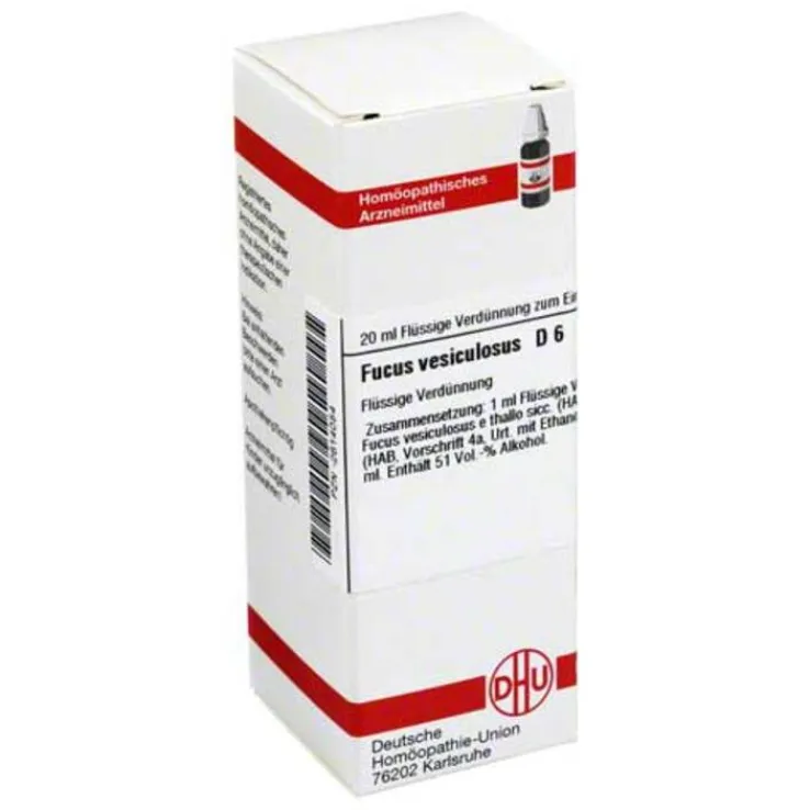 DHU Fucus vesiculosus D 6 Dilution, 20 ml