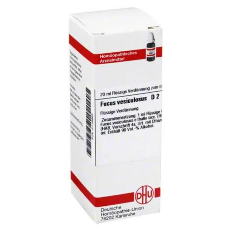 DHU Fucus vesiculosus D 2 Dilution, 20 ml