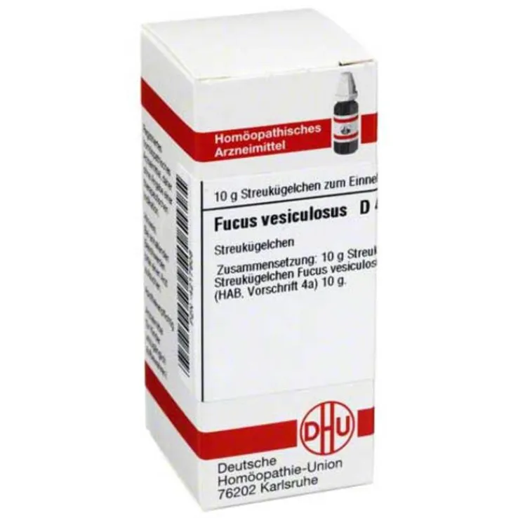 DHU Fucus vesiculosus D 4 Globuli, 10 g