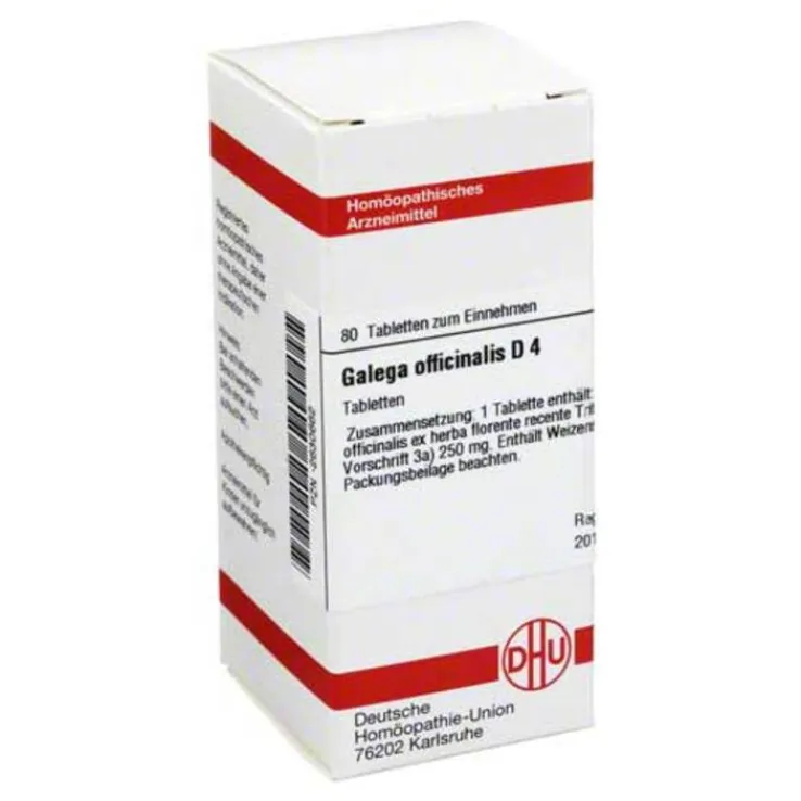 DHU Galega officinalis D 4 Tabletten, 80 St