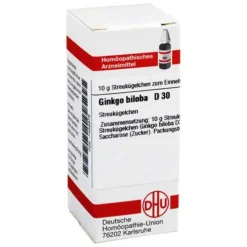 DHU Ginkgo biloba D 30 Globuli, 10 g