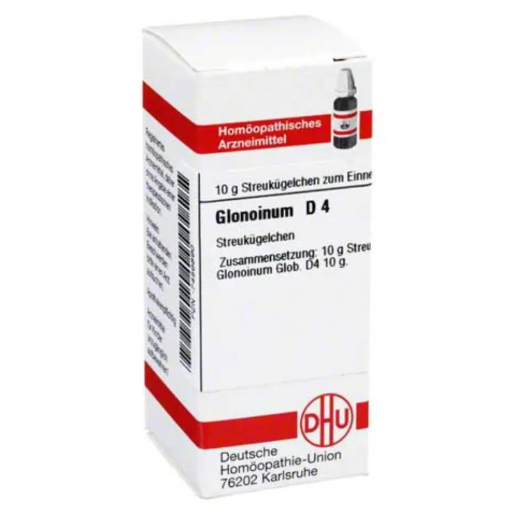 DHU Glonoinum D 4 Globuli, 10 g