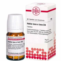 DHU Hekla lava e lava D 4 Tabletten, 80 St