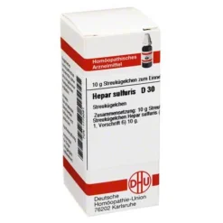 DHU Hepar sulfuris D 30 Globuli, 10 g