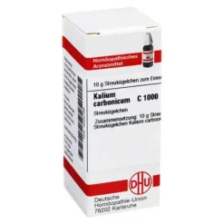 DHU Kalium carbonicum C 1000 Globuli, 10 g