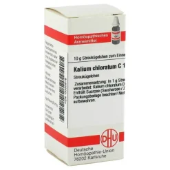 DHU Kalium chloratum C 12 Globuli, 10 g