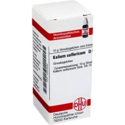 DHU Kalium sulfuricum D 6 Globuli, 10 g