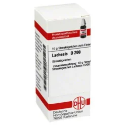 DHU Lachesis D 200 Globuli, 10 g