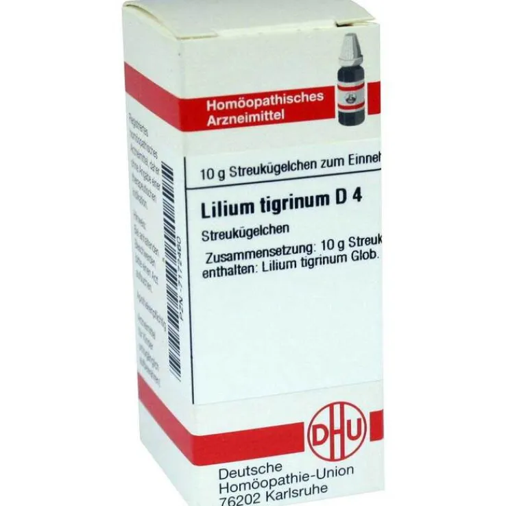 DHU Lilium tigrinum D 4 Globuli, 10 g