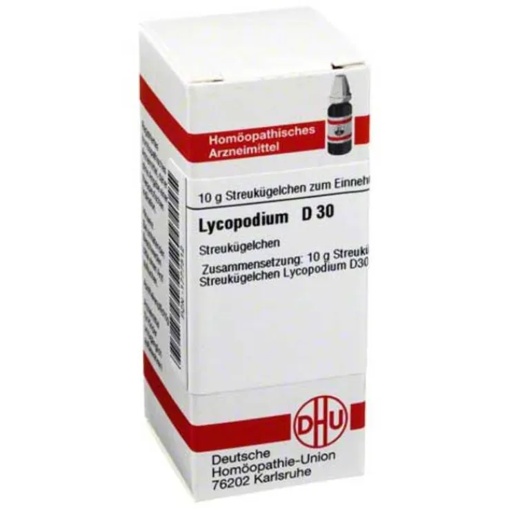 DHU Lycopodium D 30 Globuli, 10 g