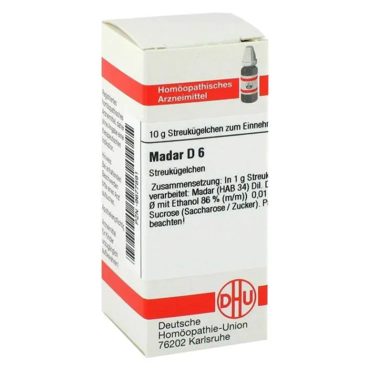 DHU Madar D 6 Globuli, 10 g