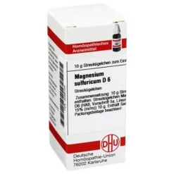 DHU Magnesium sulfuricum D 6 Globuli, 10 g