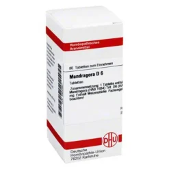 DHU Mandragora D 6 Tabletten, 80 St