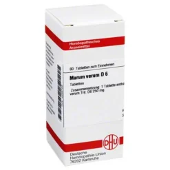 DHU Marum verum D 6 Tabletten, 80 St
