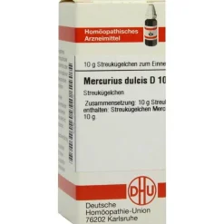 DHU Mercurius dulcis D 10 Globuli, 10 g