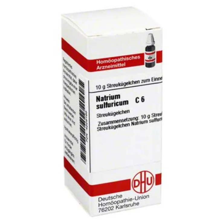 DHU Natrium sulfuricum C 6 Globuli, 10 g